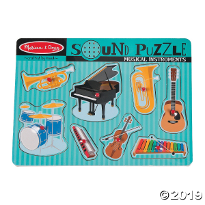 Melissa & Doug® Instrument Sound Puzzle (1 Set(s))