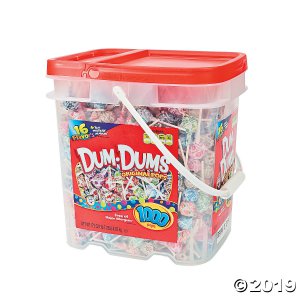 Bulk Dum Dum® Lollipops Bucket (1000 Piece(s))