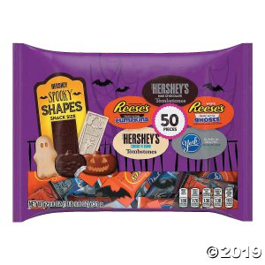 Hershey's® Spooky Shapes Snack-Size Chocolate Candy Assortment (50 Piece(s))
