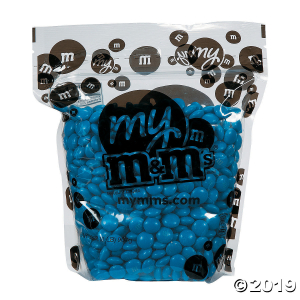 Bulk M&Ms® Chocolate Candies - Blue (1000 Piece(s))