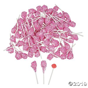 Hot Pink Dum Dums® Solid Color Lollipops (75 Piece(s))