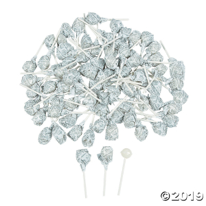 White Dum Dums® Solid Color Lollipops (75 Piece(s))