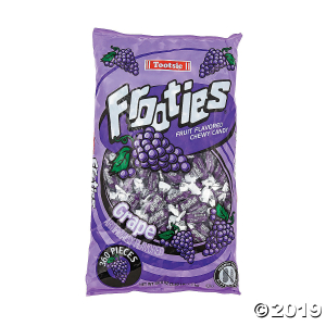 Grape Mini Tootsie Roll® Frooties® Chewy Fruit Candy (360 Piece(s))