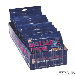 Big League Chew Blue Raspberry Pouches (Per Dozen)