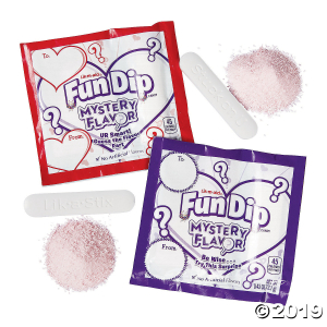 Wonka® Lik-m-aid® Fun Dip Valentine's Day Mystery Flavor Candy Card Kits (24 Piece(s))