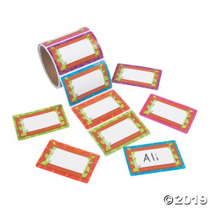 Jungle Name Tags/Labels (1 Roll(s))