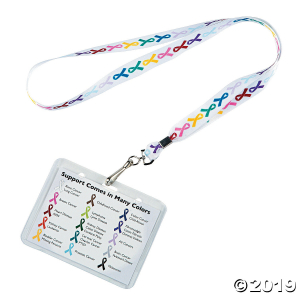 Awareness Lanyards with Card (Per Dozen)