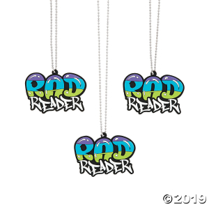Rad Reader Necklaces (Per Dozen)