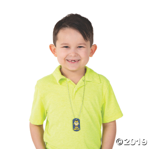 Elementary Graduation Dog Tag Necklaces (Per Dozen)