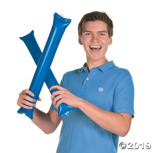 Inflatable Blue Boom Sticks (24 Piece(s))