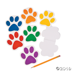 Paw Print Notepads (24 Piece(s))