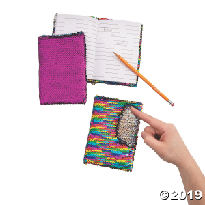 Reversible Sequin Notebooks (6 Piece(s))