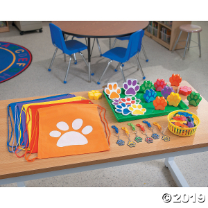 Paw Print Stress Toys (Per Dozen)