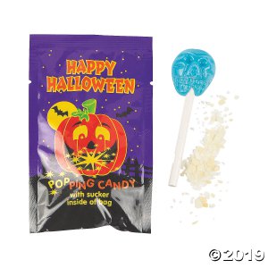 Halloween Lollipops with Popping Candy (36 Piece(s))