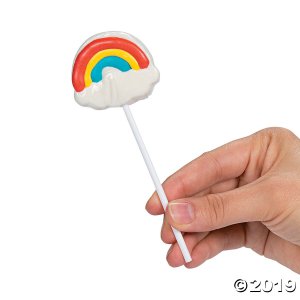 Rainbow Character Lollipops (Per Dozen)