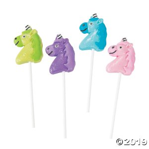 Unicorn Character Lollipops (Per Dozen)