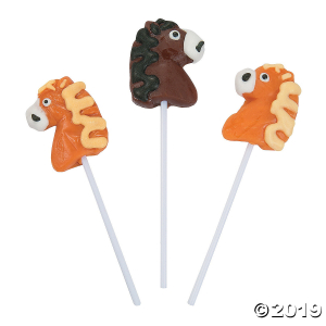 Horse-Shaped Lollipops (Per Dozen)