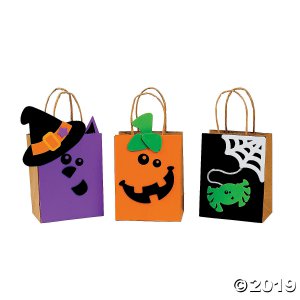 Halloween Friends Trick-Or-Treat Bags Craft Kit (Makes 50)