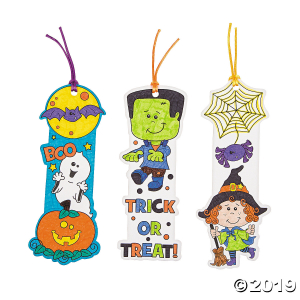 Color Your Own Halloween Friends Bookmarks (Makes 50)