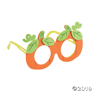 Pumpkin Glasses Craft Kit (Makes 12)