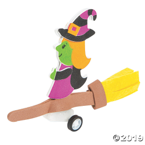 Witch Pullback Racer Craft Kit (Makes 12)