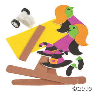 Witch Pullback Racer Craft Kit (Makes 12)