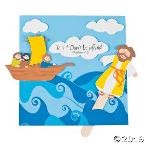 Jesus Walks on Water Craft Kit (Makes 12)