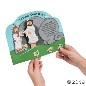 Lazarus Resurrection Pop-Up Craft Kit (Makes 12)