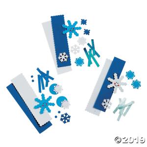 Snowflake Bookmark Craft Kit (Makes 48)