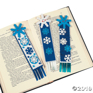 Snowflake Bookmark Craft Kit (Makes 48)