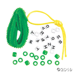 Trinity Beaded Shamrock Craft Kit (Makes 12)