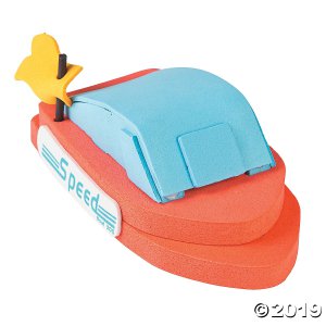 3D Floating Speed Boat Craft Kit (Makes 12)