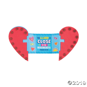 Jesus Is Close to the Brokenhearted Craft Kit (Makes 12)