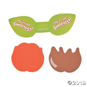 Caramel Apple Sucker Craft Kit (Makes 12)