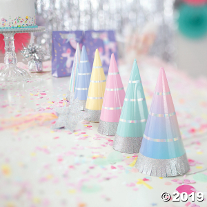Hooray It's Your Birthday Party Cone Hats (6 Piece(s)) Hooray It's Your Birthday Party Cone Hats (6 Piece(s))