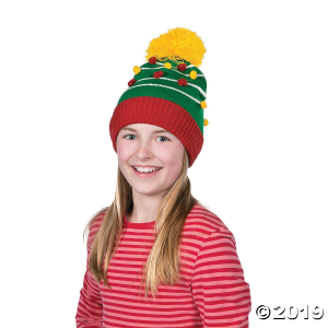 Christmas Tree Stocking Hat (1 Piece(s))