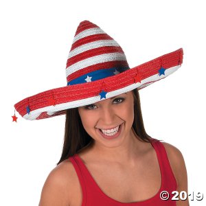Patriotic Sombrero (1 Piece(s))