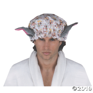 Men's Grandma Wolf Hat With Tail Costume (1 Piece(s))