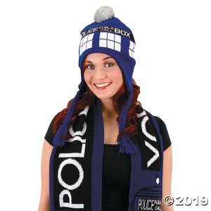 Doctor Who Tardis Laplander Hat (1 Piece(s))