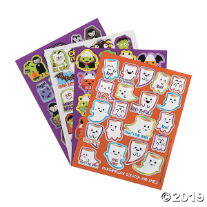 Gibby & Libby Scented Halloween Stickers (24 Sheet(s))