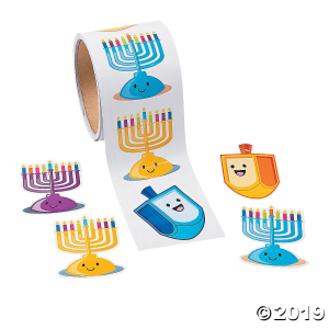 Hanukkah Candles Sticker Rolls (1 Roll(s))