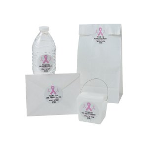 Personalized Awareness Ribbon Favor Stickers (144 Piece(s))