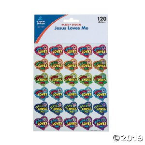 Carson-Dellosa® Dazzle Jesus Loves Me Sticker Sheets (4 Sheet(s))