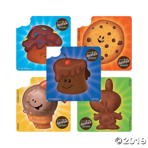 Chocolate-Scented Stickers (75 Piece(s))