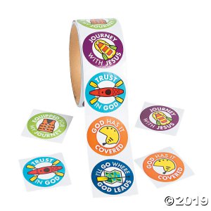 River Canyon VBS Stickers (1 Roll(s))
