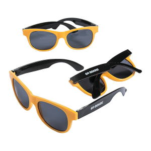 Personalized Gold & Black Two-Tone Sunglasses (48 Piece(s))