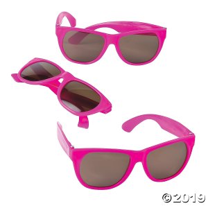 Hot Pink Nomad Sunglasses - 12 Pc. (Per Dozen)