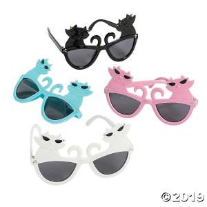 Cat Novelty Sunglasses (Per Dozen)