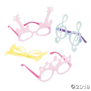 Kids' Fun Shapes Glasses Assortment (50 Piece(s))