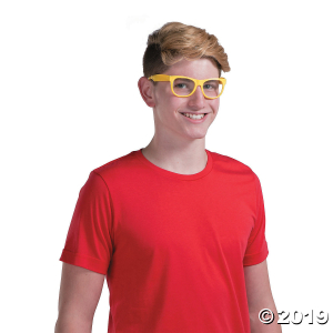 Yellow Clear Lens Glasses - 12 Pc. (Per Dozen)